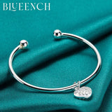 925 Silver Strawberry Pendant Bracelet for Women