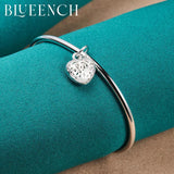 925 Silver Strawberry Pendant Bracelet for Women