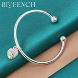 925 Silver Strawberry Pendant Bracelet for Women