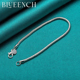 925 Silver Snake Bone Chain for Women Men Party Jewelry