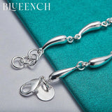 925 Silver Waterdrop Bracelet Women Wedding Fine Jewelry