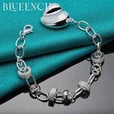 925 Silver Frosted Bracelet for Women's Wedding Party