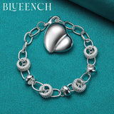 925 Silver Frosted Bracelet for Women's Wedding Party