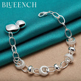 925 Silver Frosted Bracelet for Women's Wedding Party