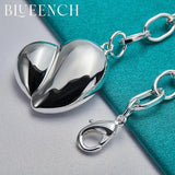 925 Silver Frosted Bracelet for Women's Wedding Party