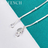 925 Sterling Silver Snake Bone Bracelet for Ladies Party Jewelry