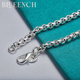 925 Sterling Silver Couple Bracelet Men Women Casual Jewelry