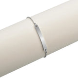 Personalized Stainless Steel Women Name Bar Bracelets