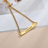 Personalized Child Name Bracelet Stainless Steel Engraved Names Date