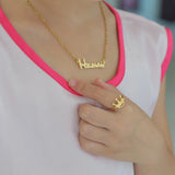 Personalized Stainless Steel Baby Kids Name Bracelets