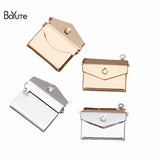 BoYuTe 15*20MM Envelope Photo Locket Pendant Vintage Charms