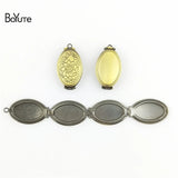 BoYuTe 20*33MM Brass Oval Floating Locket Pendant