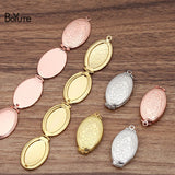 BoYuTe 20*33MM Brass Oval Floating Locket Pendant