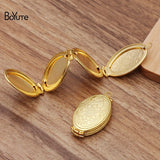 BoYuTe 20*33MM Brass Oval Floating Locket Pendant