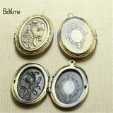 BoYuTe Oval Floating Locket 23*33*5MM Photo Pendant