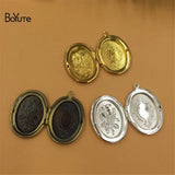 BoYuTe Oval Floating Locket 23*33*5MM Photo Pendant