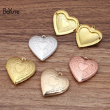 BoYuTe 28MM Metal Brass Heart Floating Locket Charms Pendant