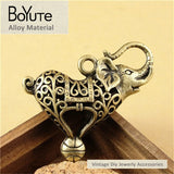 BoYuTe Elephant Charm Pendant 44*35MM Antique Bronze Plated (10 Pieces/Lot)