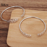 BoYuTe 56*2MM Metal Brass Bracelet Welding 12*27MM Filigree Base