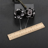 BoYuTe 10Pcs High Hand Men's Lapel Pin Flower Wedding Boutonniere Pins