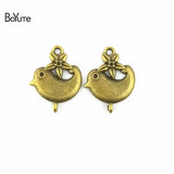 BoYuTe Bird Pendant Charms for Jewelry Making Diy Accessories