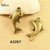 BoYuTe Dolphin Charms Pendants for Bracelet Jewelry Making