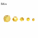 BoYuTe Metal Brass Square Spacer Beads Jewelry Making Diy Materials