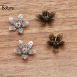 BoYuTe 8*6MM Brass Flower Diy Jewelry Accessories