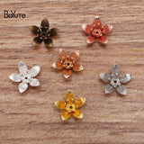 BoYuTe 8*6MM Brass Flower Diy Jewelry Accessories