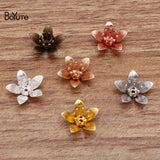 BoYuTe 8*6MM Brass Flower Diy Jewelry Accessories