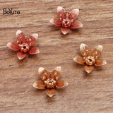 BoYuTe 8*6MM Brass Flower Diy Jewelry Accessories