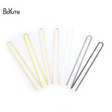 BoYuTe Brass U Shaped Hair Fork Hairpin Diy Hair Accessories