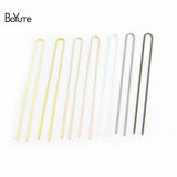 BoYuTe Brass U Shaped Hair Fork Hairpin Diy Hair Accessories