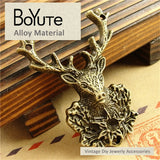 BoYuTe Deer Pendant Diy Charms Jewelry Findings