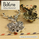BoYuTe Deer Pendant Diy Charms Jewelry Findings