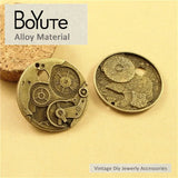 BoYuTe 38MM Antique Bronze Steampunk Gear Pendant 20 Pieces/Lot