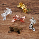 BoYuTe Bowknot Brooch with One Loop Diy Brooch Pins