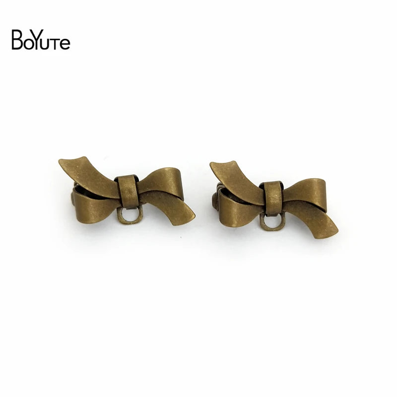 BoYuTe Bowknot Brooch with One Loop Diy Brooch Pins