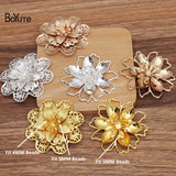BoYuTe 56MM Metal Flower Base DIY Jewelry Accessories