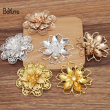 BoYuTe 56MM Metal Flower Base DIY Jewelry Accessories