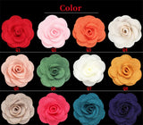 BoYuTe High Camellia Flower Lapel Pin Brooch Men Wedding Boutonniere