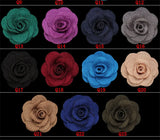 BoYuTe High Camellia Flower Lapel Pin Brooch Men Wedding Boutonniere