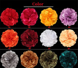 BoYuTe Fabric Flower Lapel Pin Men's Suit Wedding Brooch