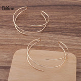 Metal Brass Bangle Line Bracelet Base Diy Jewelry Accessories