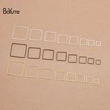 BoYuTe Brass Geometric Square Jump Ring DIY Jewelry Accessories