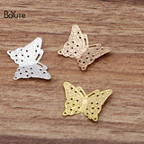 BoYuTe Metal Brass Butterfly Charms 17*22MM (200 Pieces/Lot)