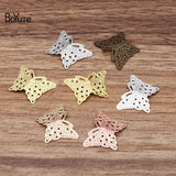 BoYuTe Metal Brass Butterfly Charms 17*22MM (200 Pieces/Lot)