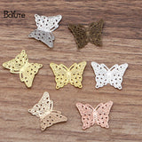 BoYuTe Metal Brass Butterfly Charms 17*22MM (200 Pieces/Lot)