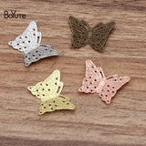 BoYuTe Metal Brass Butterfly Charms 17*22MM (200 Pieces/Lot)