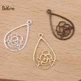 BoYuTe Water Drop Flower Charms DIY Materials